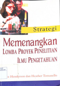 Image of Strategi Memenangkan Lomba Proyek Penelitian Ilmu Pengetahuan